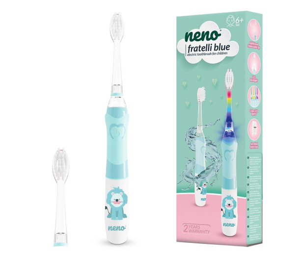 Neno Fratelli Blue - Elektryczna szczoteczka dla dzieci - 1163695 - zdjęcie